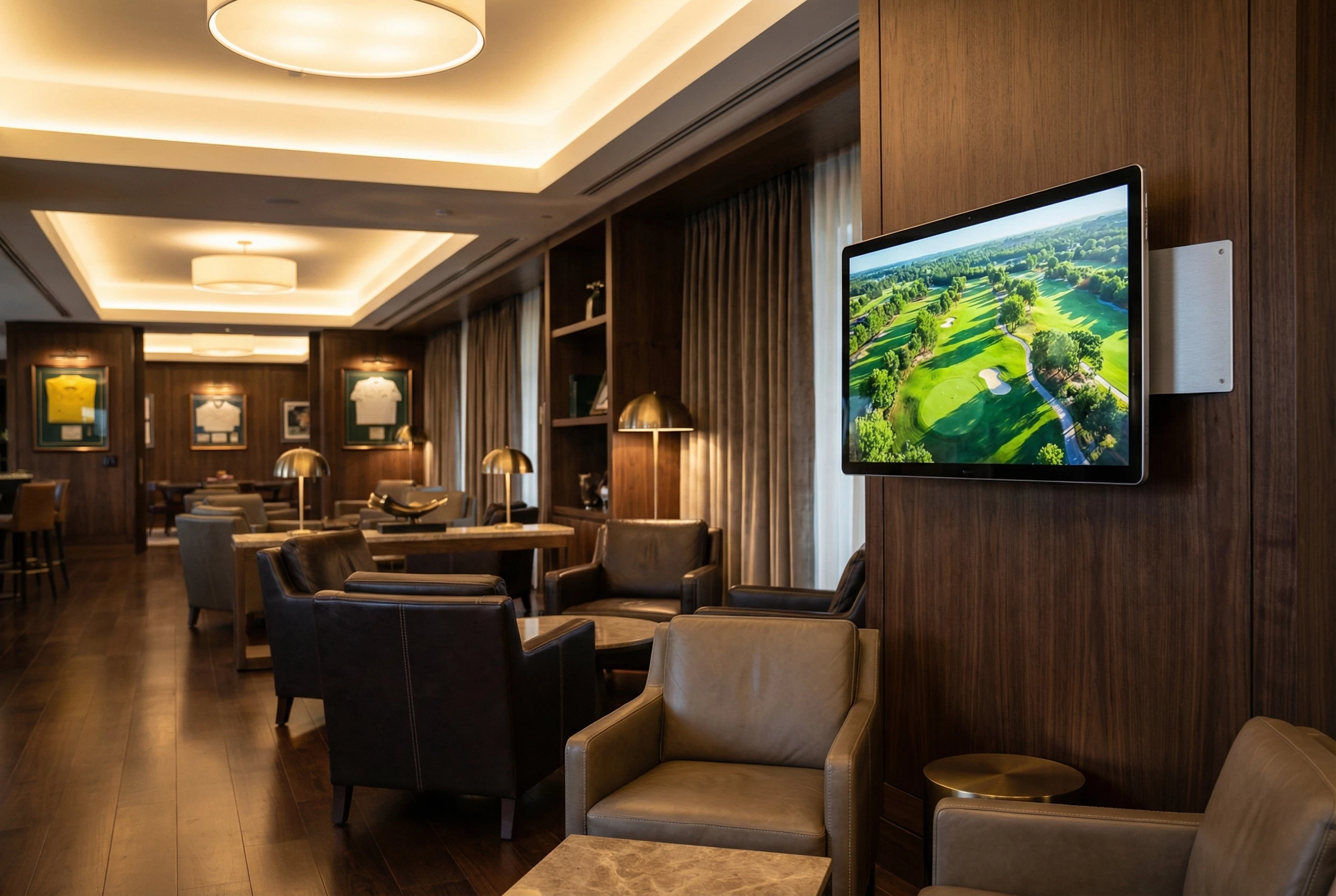 Tablette Skytee Touch au clubhouse